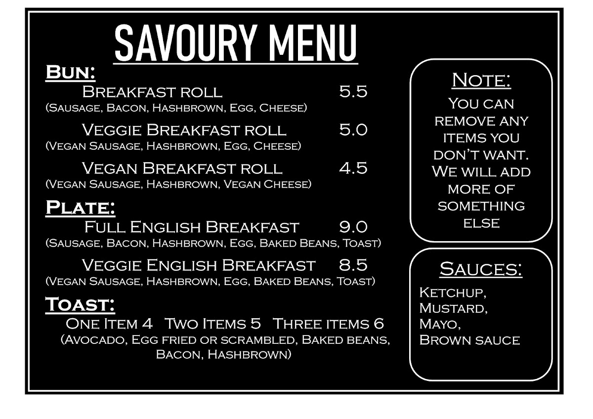 Menu Crafty Beans Cakes & Cafe-3