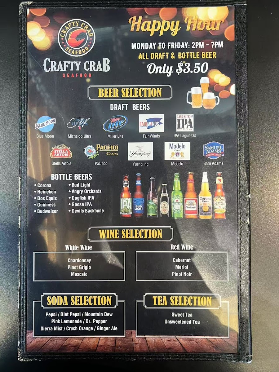Menu Crafty Crab Woodbridge-2