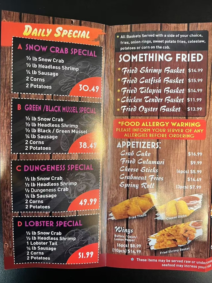 Menu Crafty Crab Woodbridge-3