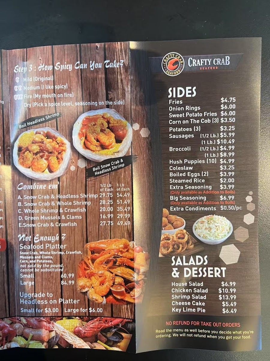 Menu Crafty Crab Woodbridge-7