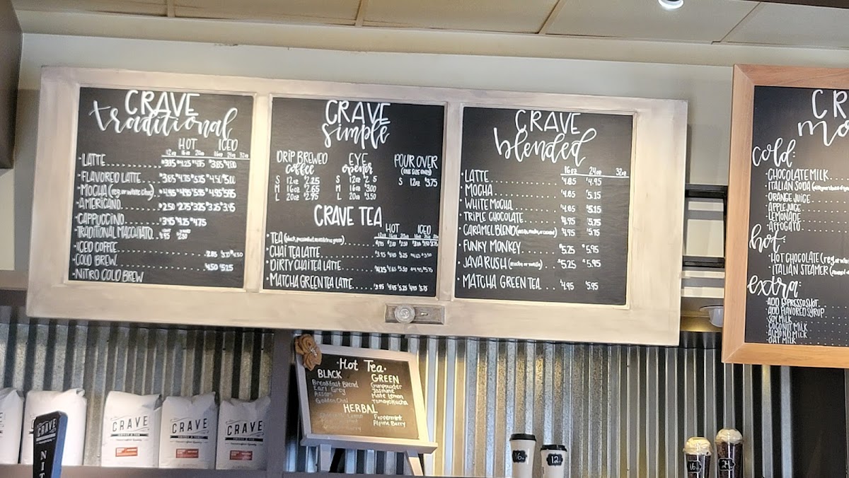 Menu Crave Coffee & Tea-3
