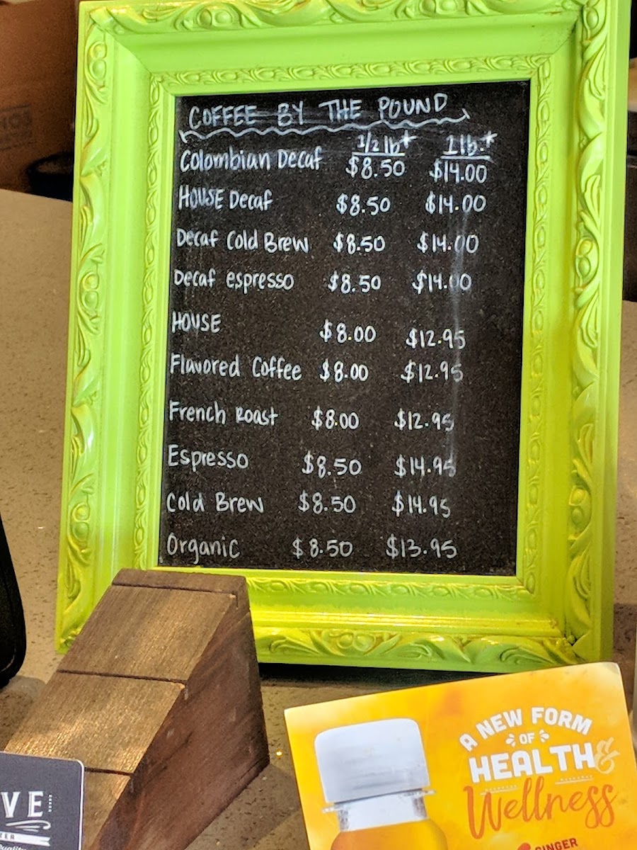 Menu Crave Coffee & Tea-8