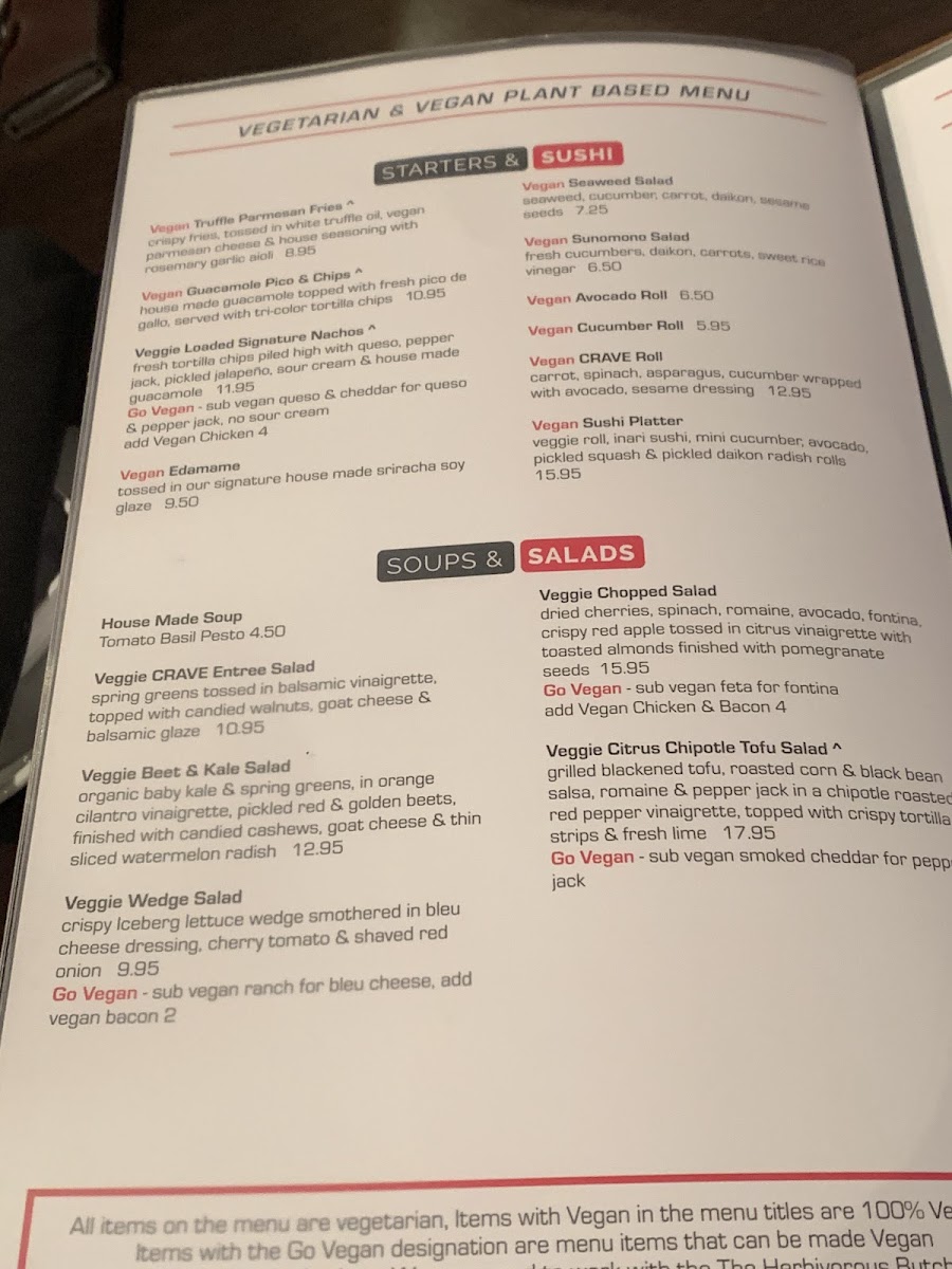 Menu Crave Food & Drink Roseville-5