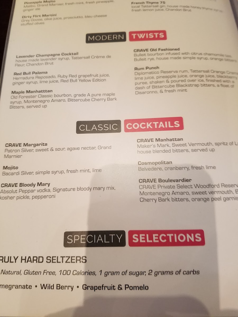 Menu Crave Food & Drink Roseville-9