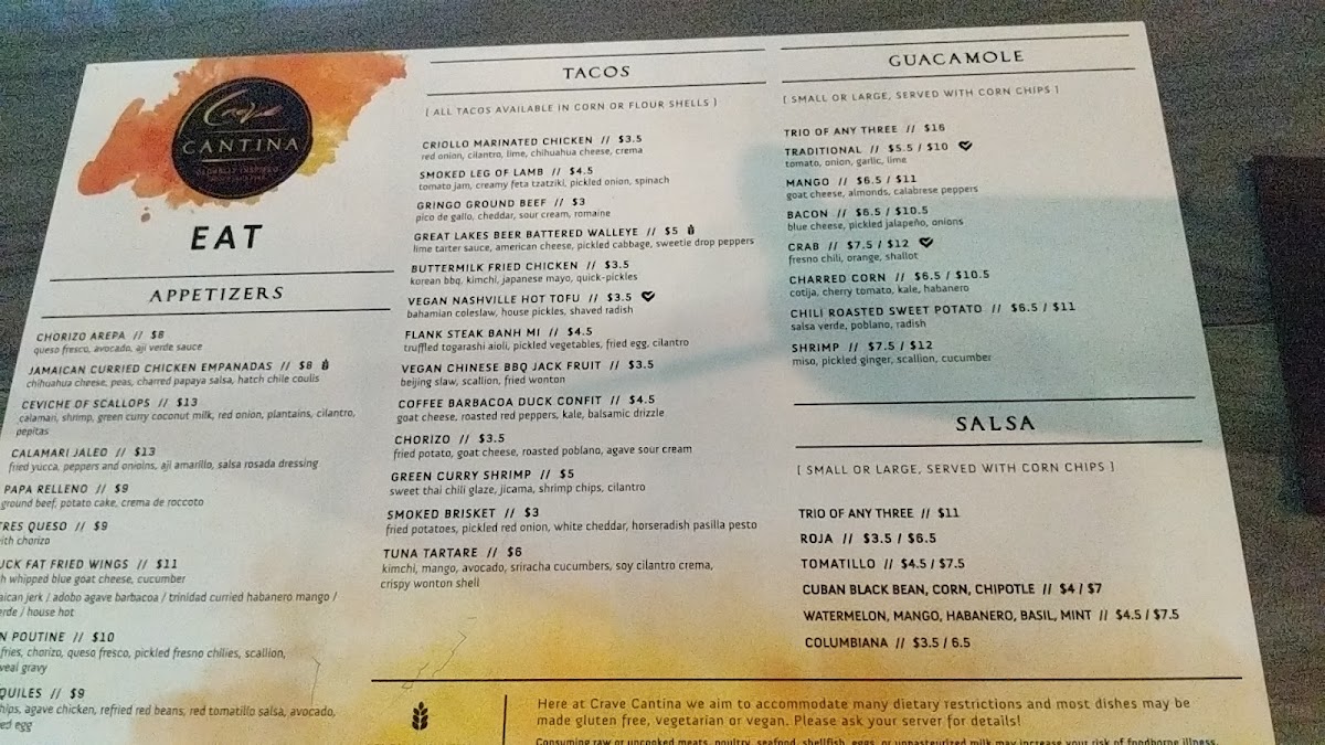 Menu Crave On Front Street-5