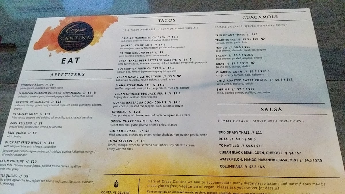 Menu Crave On Front Street-8