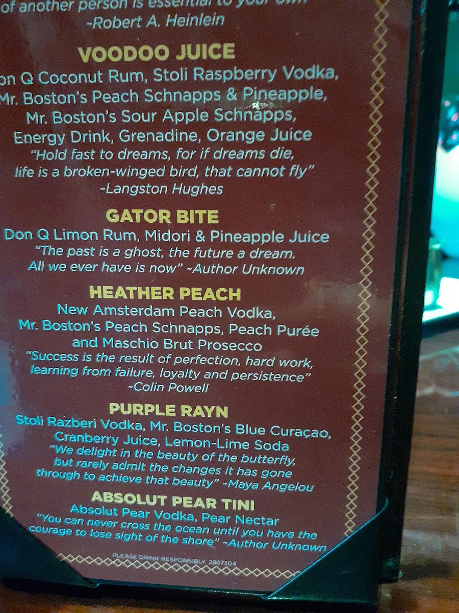 Menu Crawdaddys Restaurant & Bar-3