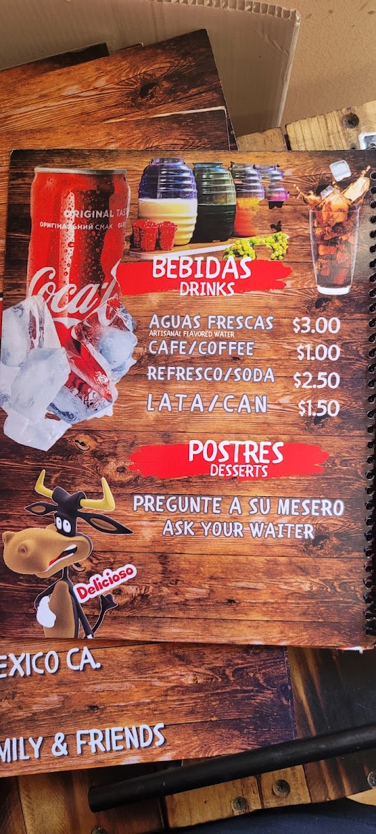 Menu Crazy Bull Inc.-9