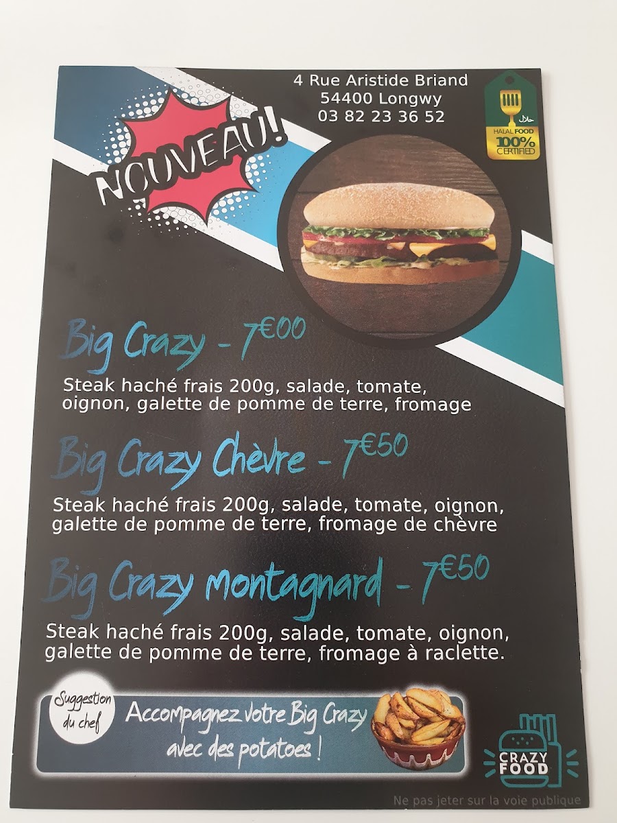 Menu Crazy Food-1