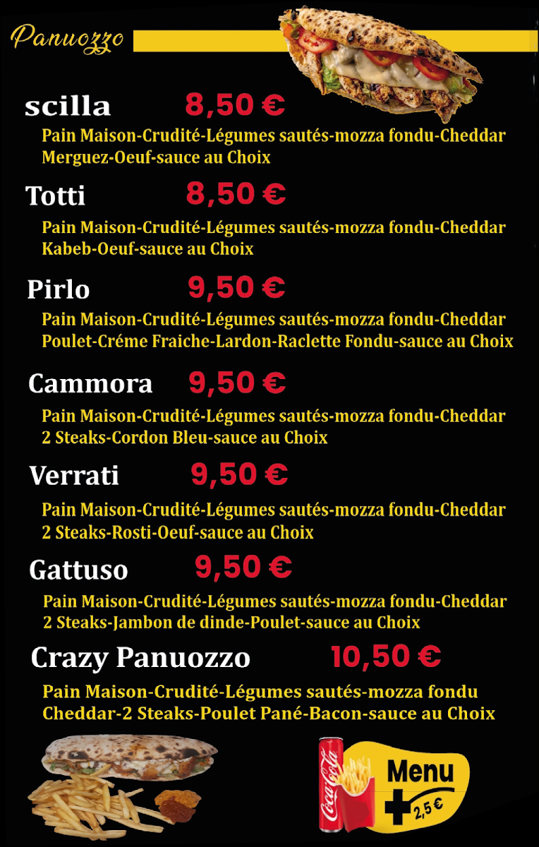 Menu Crazy Pizza & Burger-1