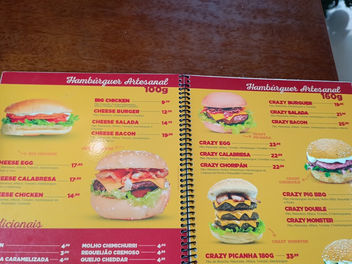 Menu Crazy Taste Hambúrgueria-9