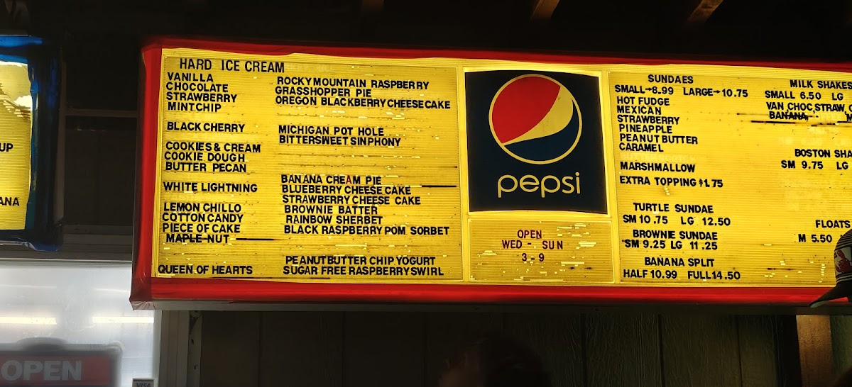 Menu Cream At The Top-1