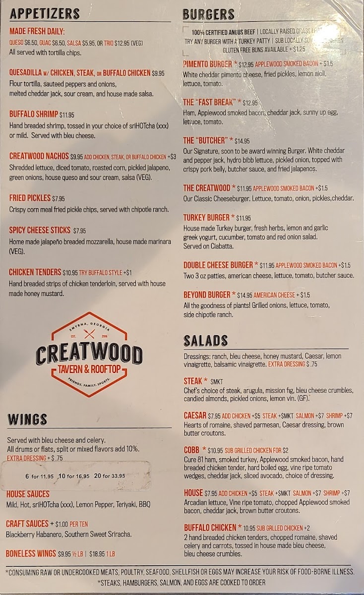 Menu Creatwood Tavern & Rooftop-10