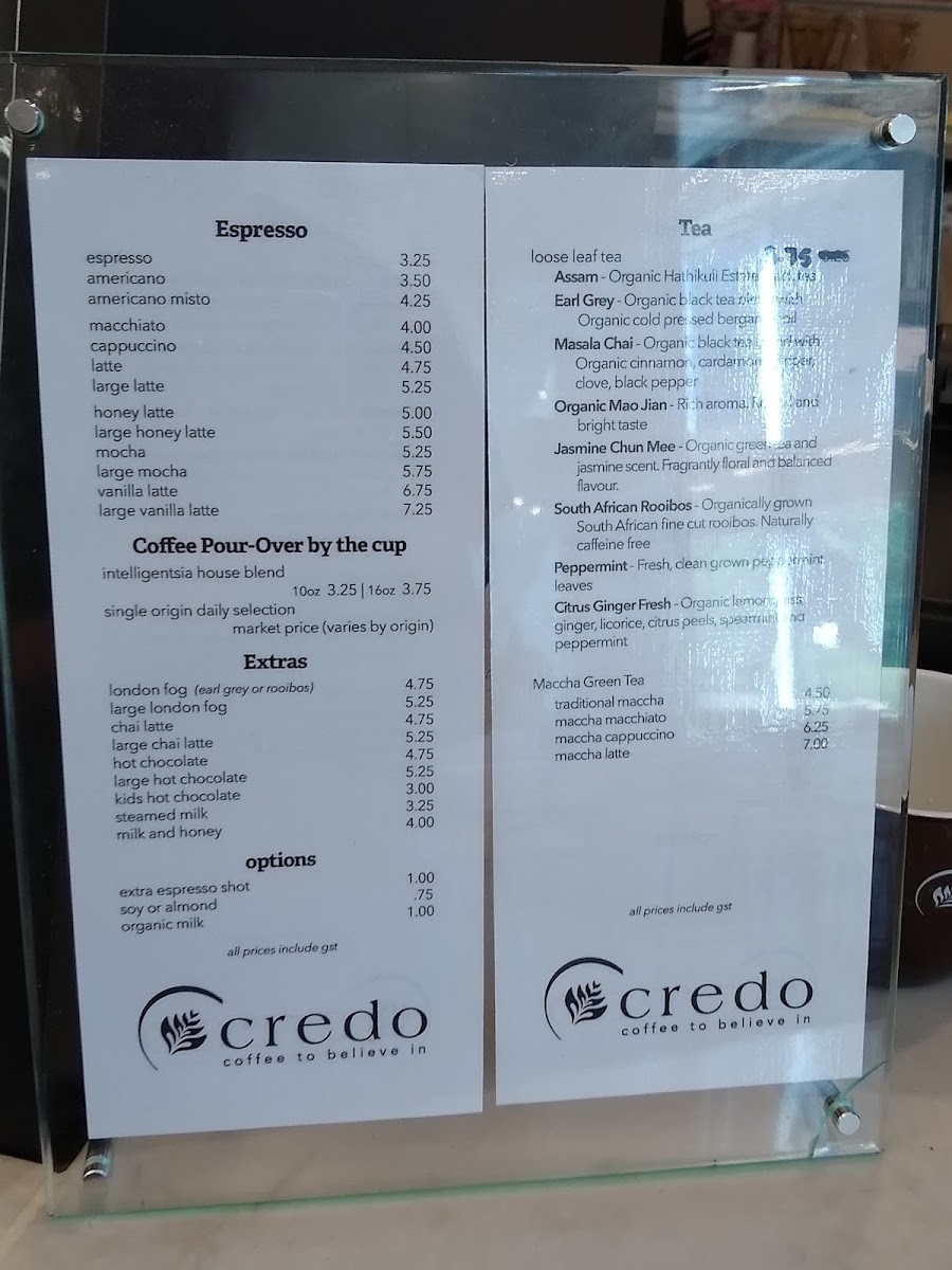 Menu Credo Coffee-2