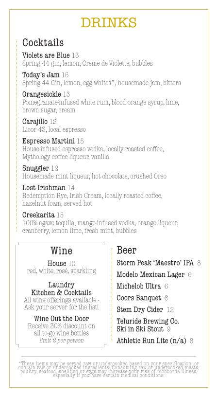 Menu Creekside Café & Grill-2