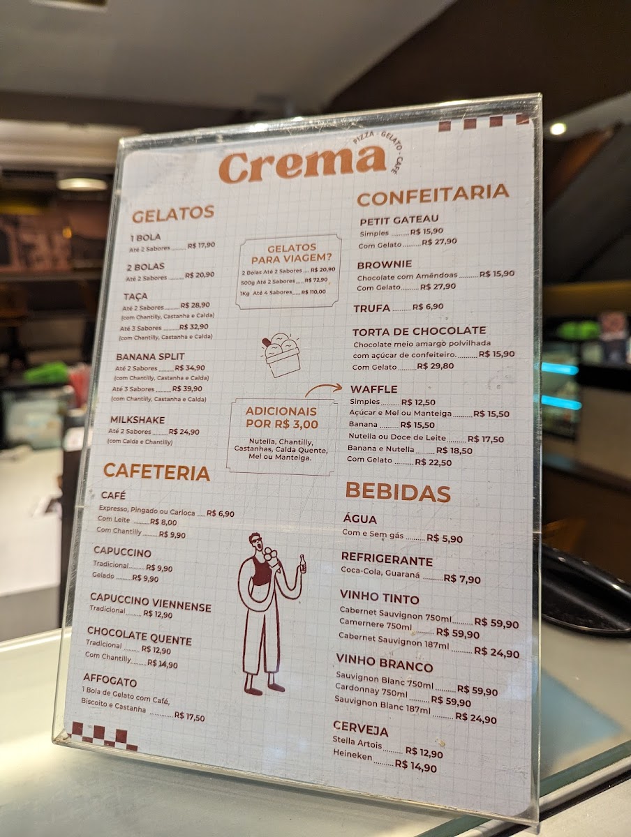 Menu Crema Gelato & Café-3