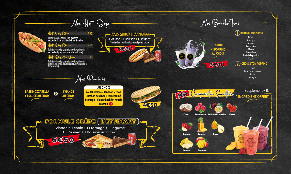Menu Crêpe Station-1