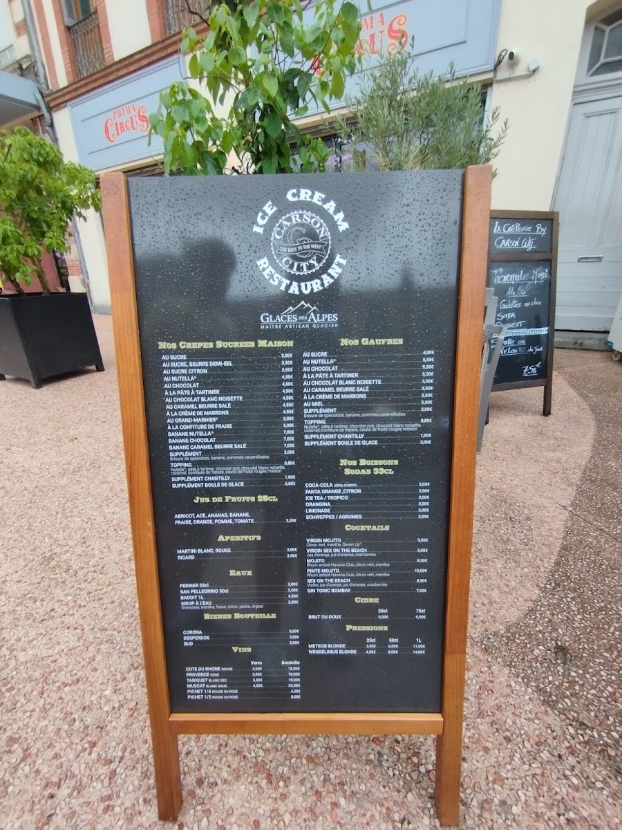 Menu Crêperie By Carson Ice Cream-1