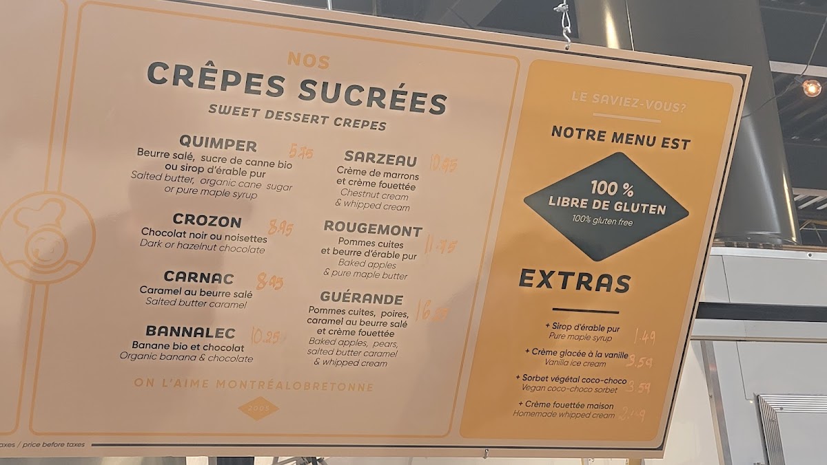 Menu Crêperie Du Marché-10