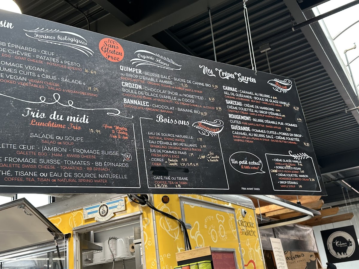 Menu Crêperie Du Marché-7