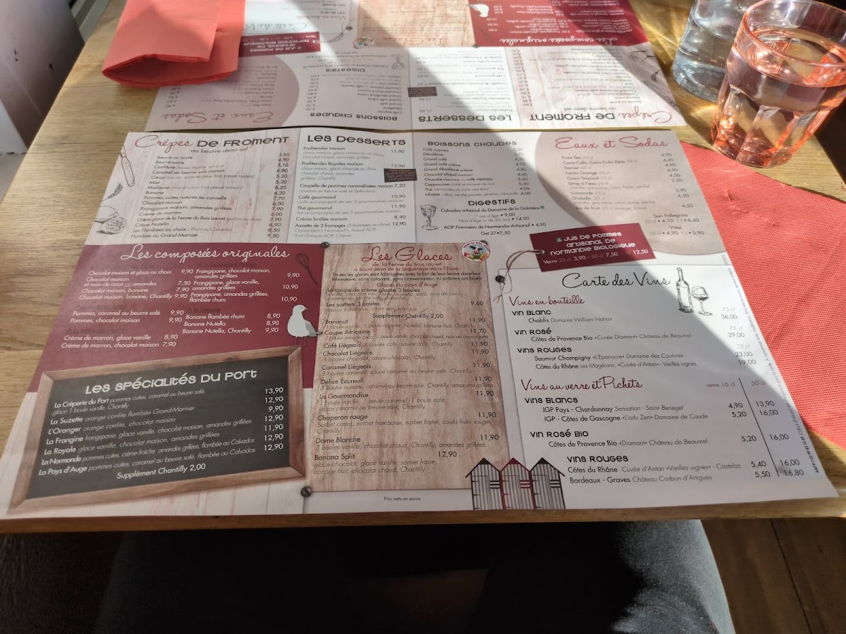 Menu Crêperie Du Port-4