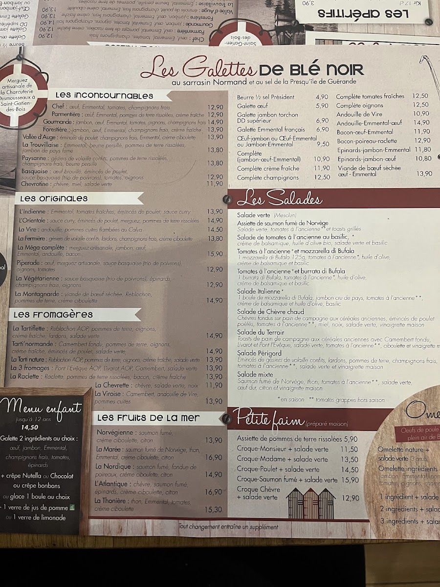 Menu Crêperie Du Port-6