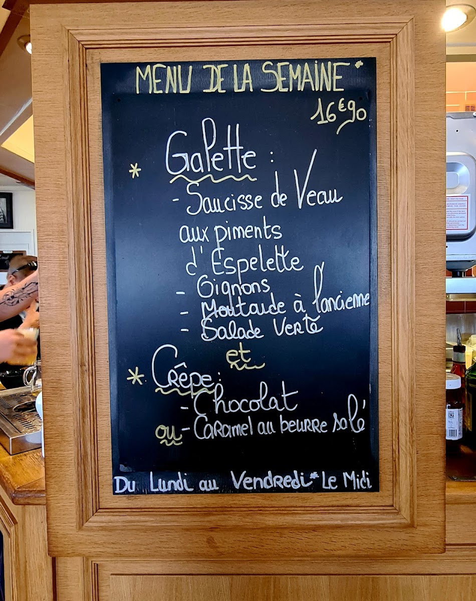 Menu Crêperie Du Port-9