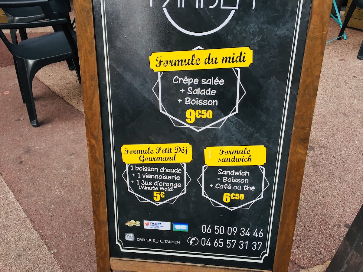 Menu Crêperie O'tandem-7