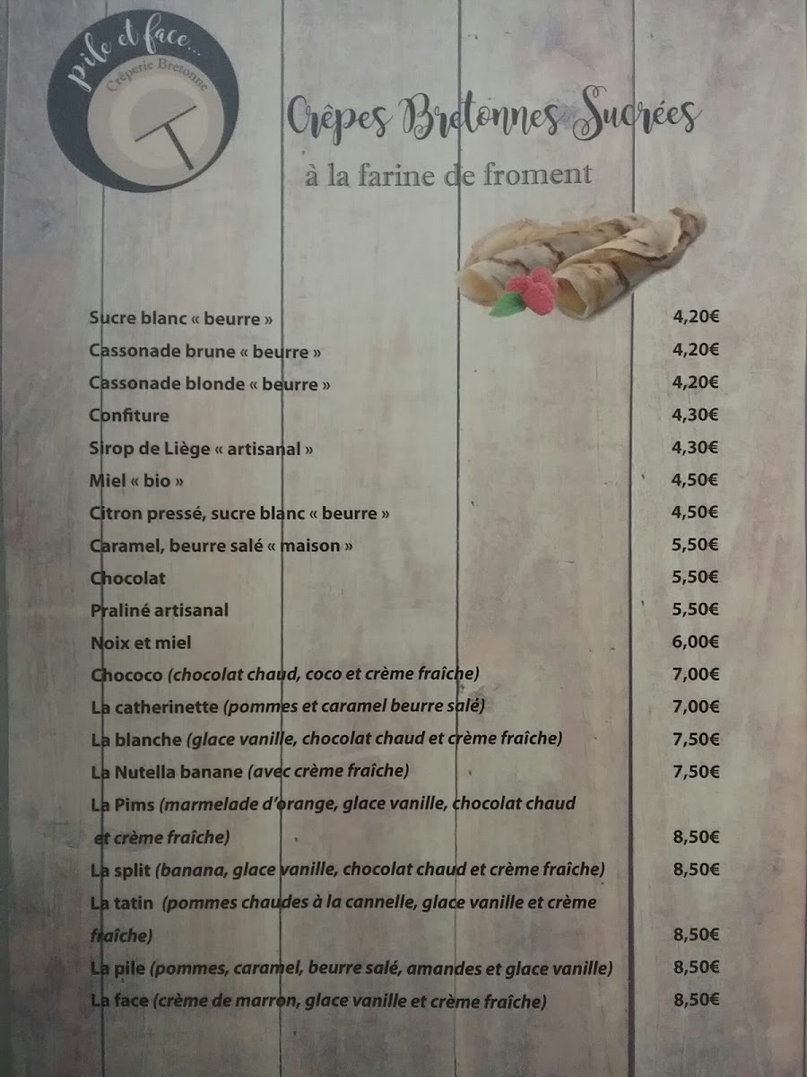 Menu Crêperie Pile Et Face-5