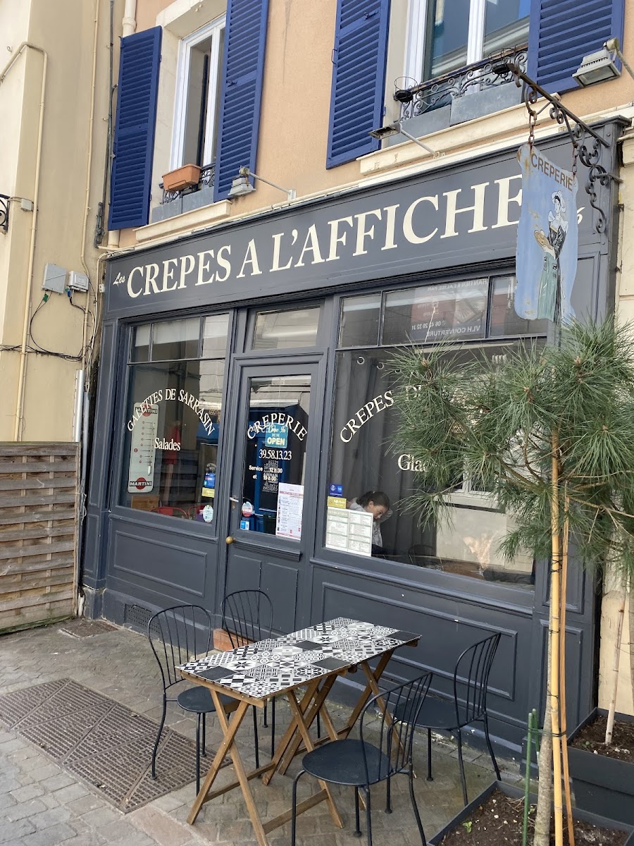 Crêpes À L'affiche