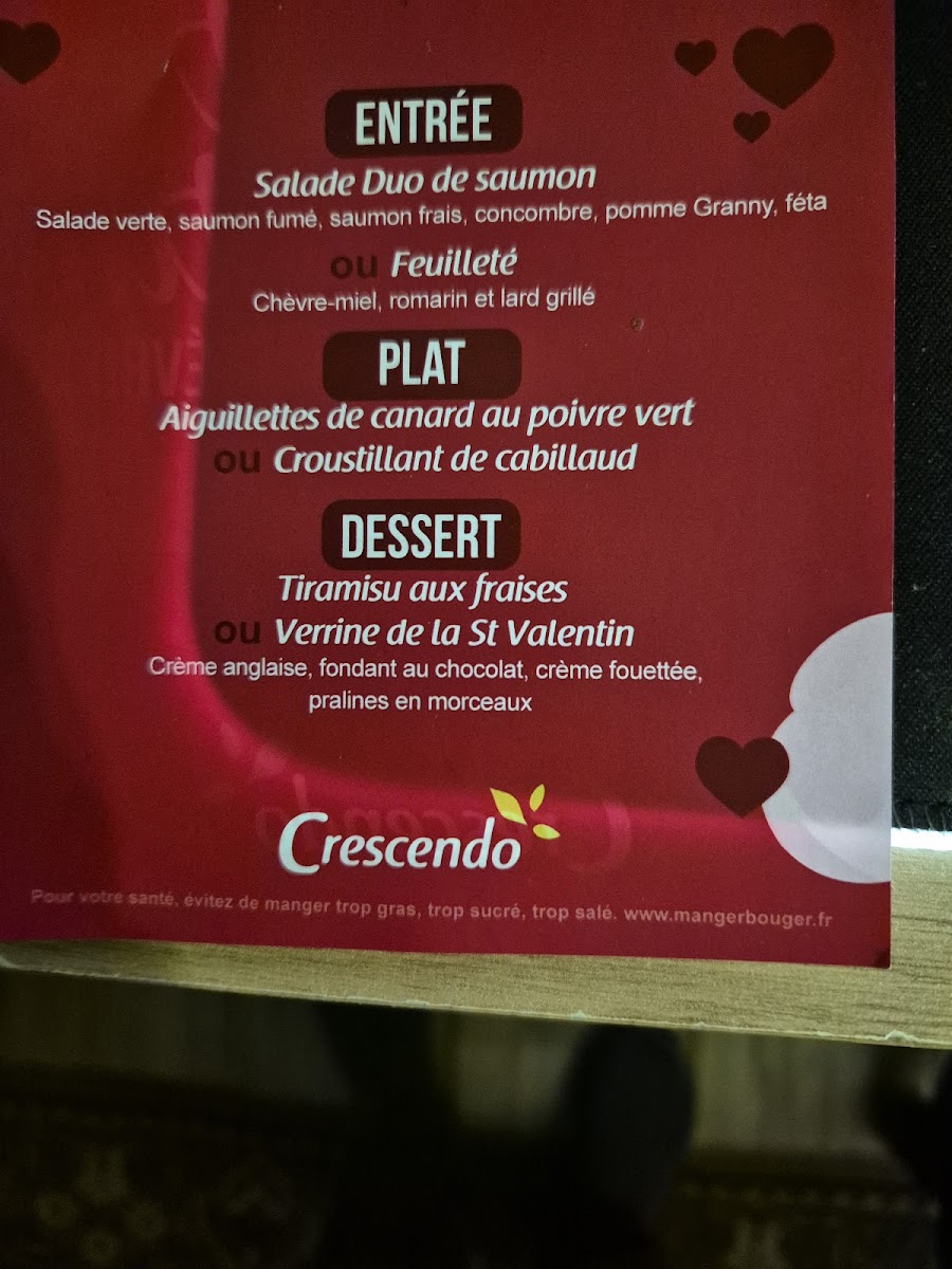 Menu Crescendo Restaurant-2