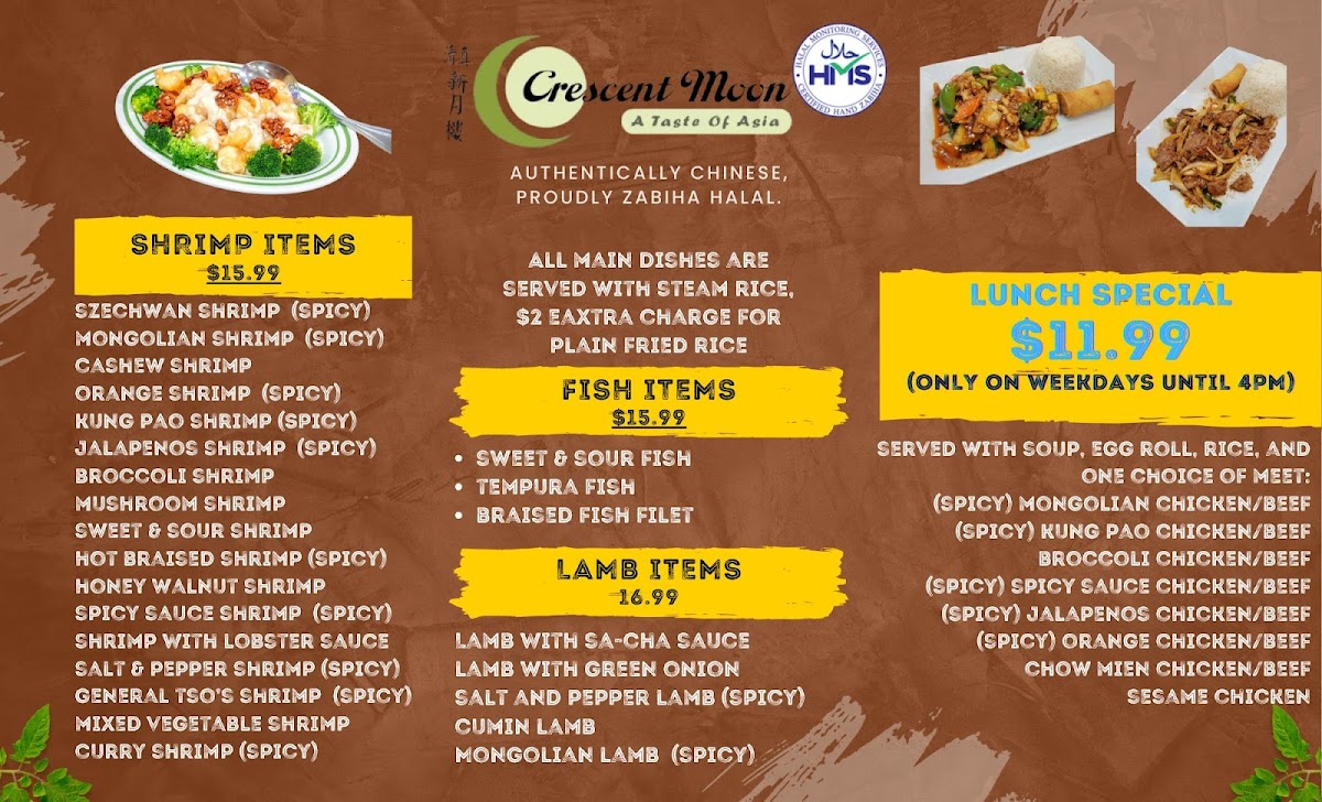 Menu Crescent Moon-2