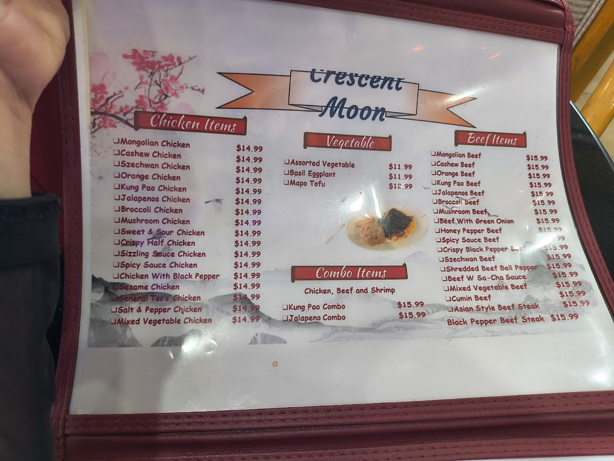 Menu Crescent Moon-8