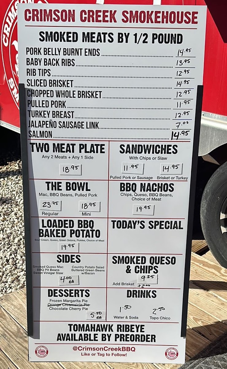 Menu Crimson Creek Smokehouse-1