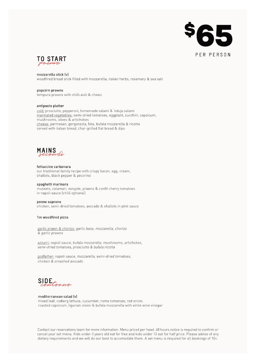 Menu Criniti's Carousel-4