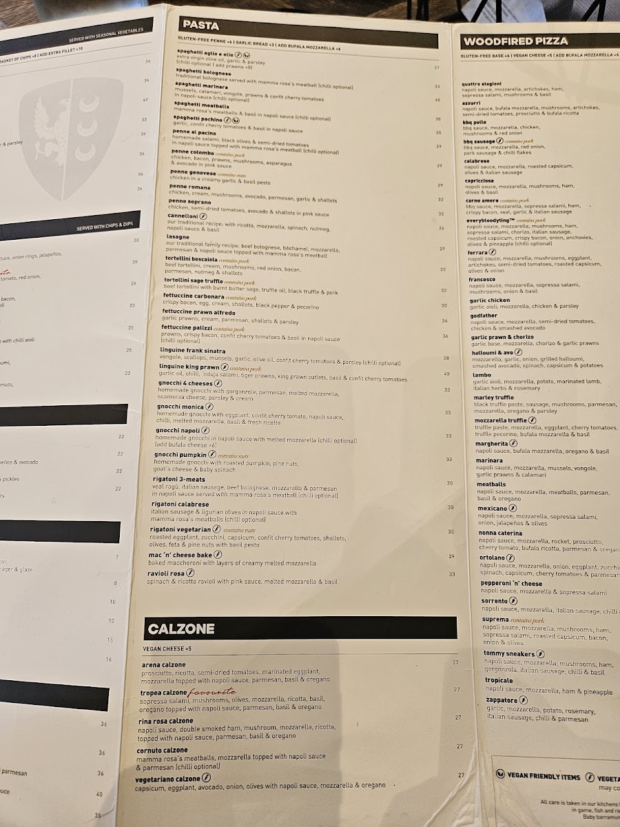 Menu Criniti's Carousel-6