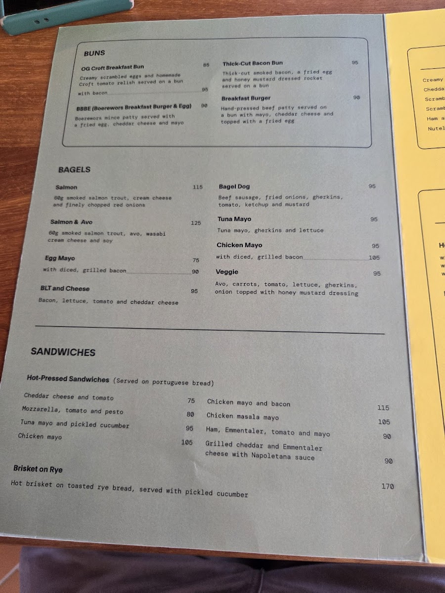 Menu Croft & Co-4