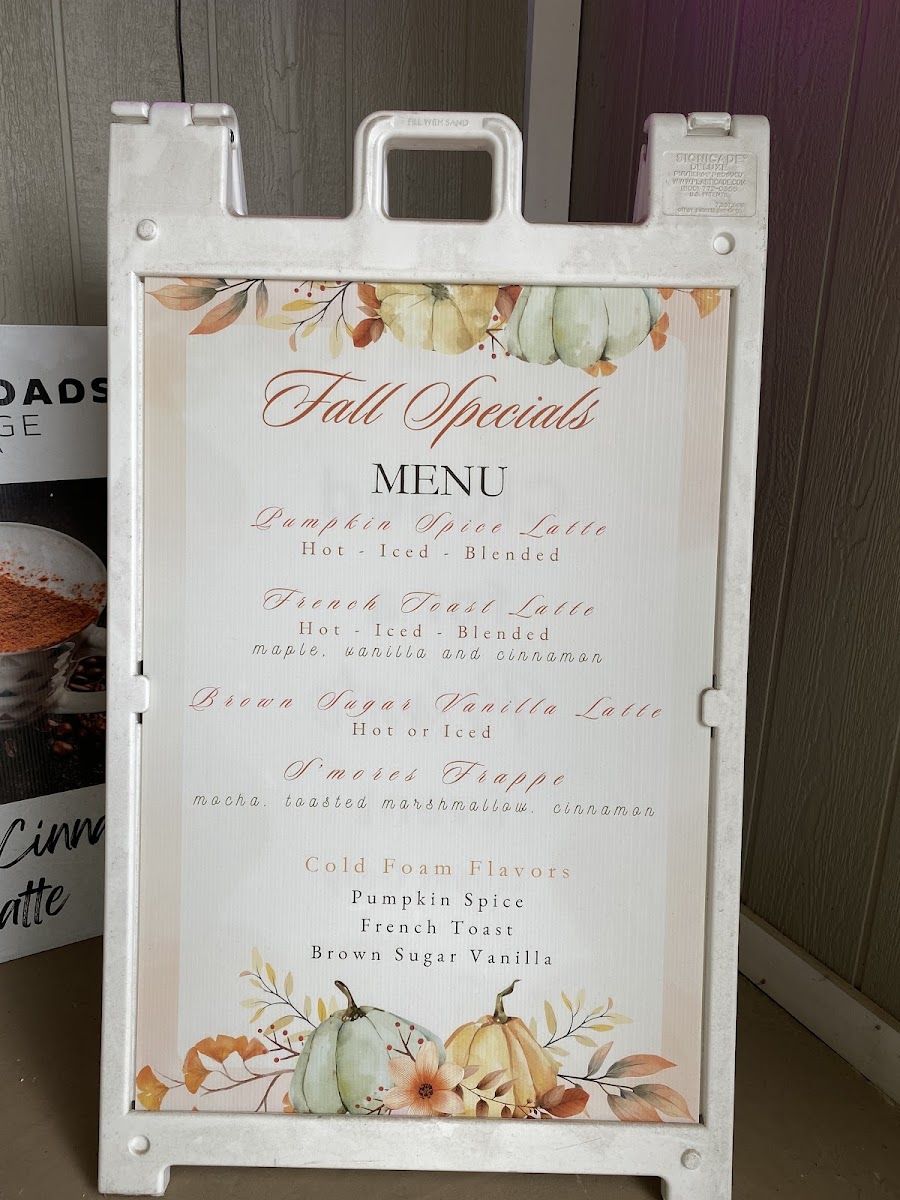 Menu Crossroads 4 Coffee And Tea-1