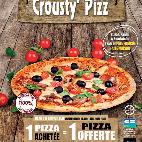 Crousty Pizz - Pizza Mérignac-10