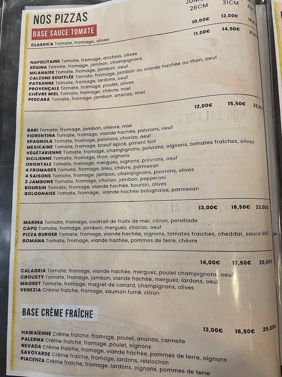 Menu Crousty Pizz - Pizza Mérignac-5