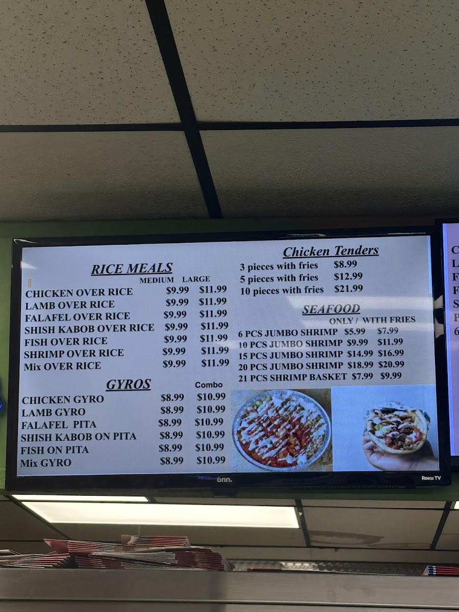 Menu Crown Chicken And Gyro Woodbury-1