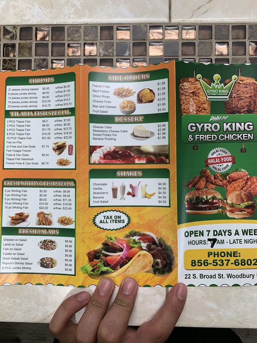 Menu Crown Chicken And Gyro Woodbury-10