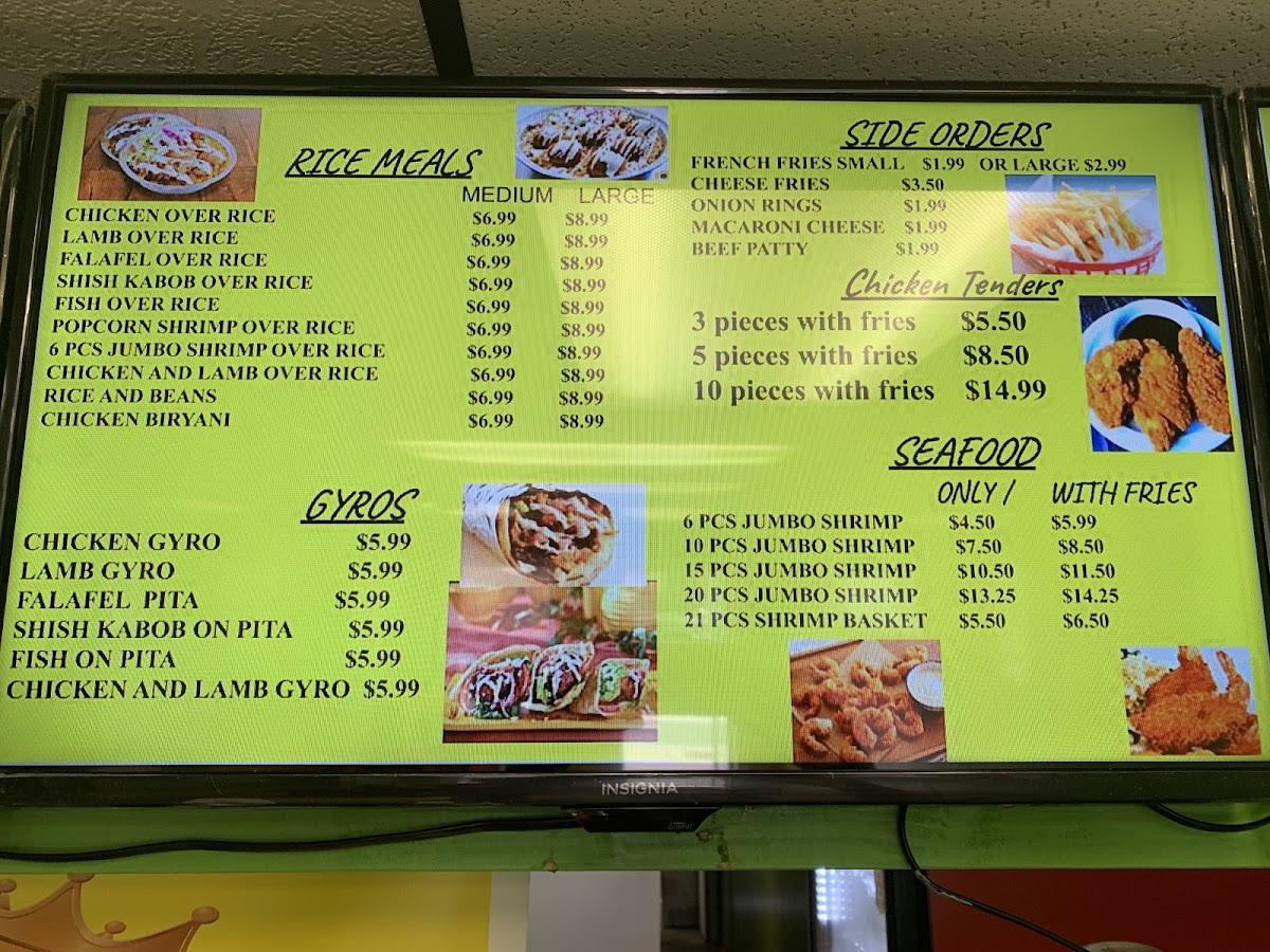 Menu Crown Chicken And Gyro Woodbury-4