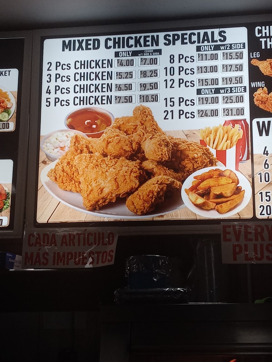 Menu Crown Chicken & Grill-10