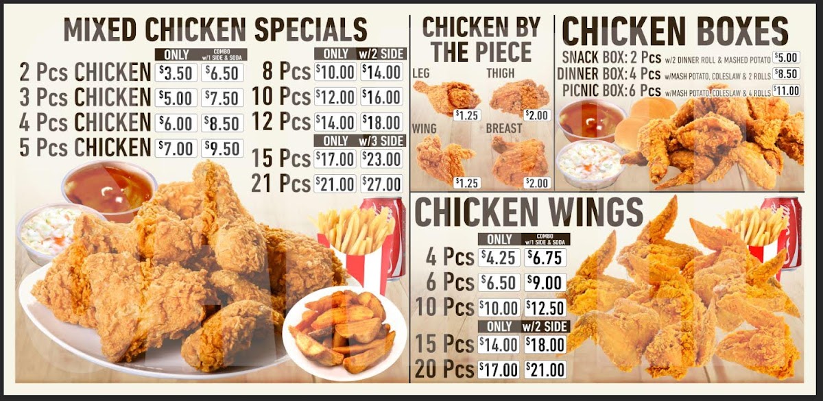 Menu Crown Chicken & Grill-3