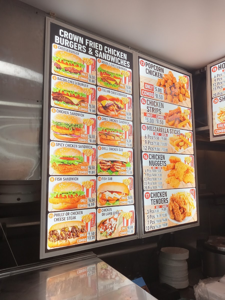 Menu Crown Chicken & Grill-4