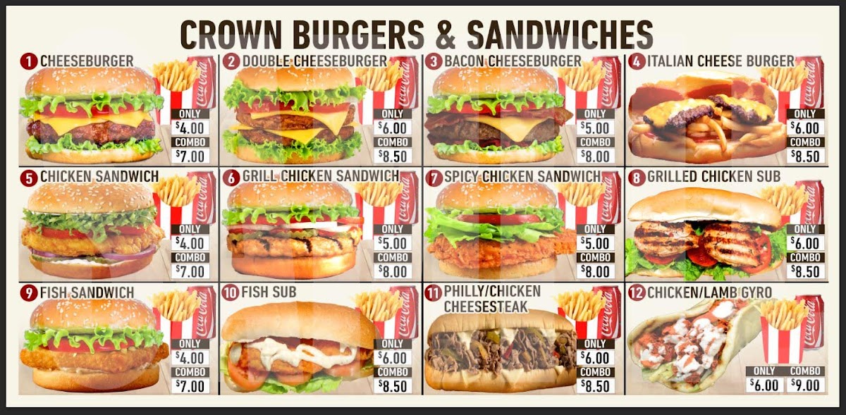 Menu Crown Chicken & Grill-5