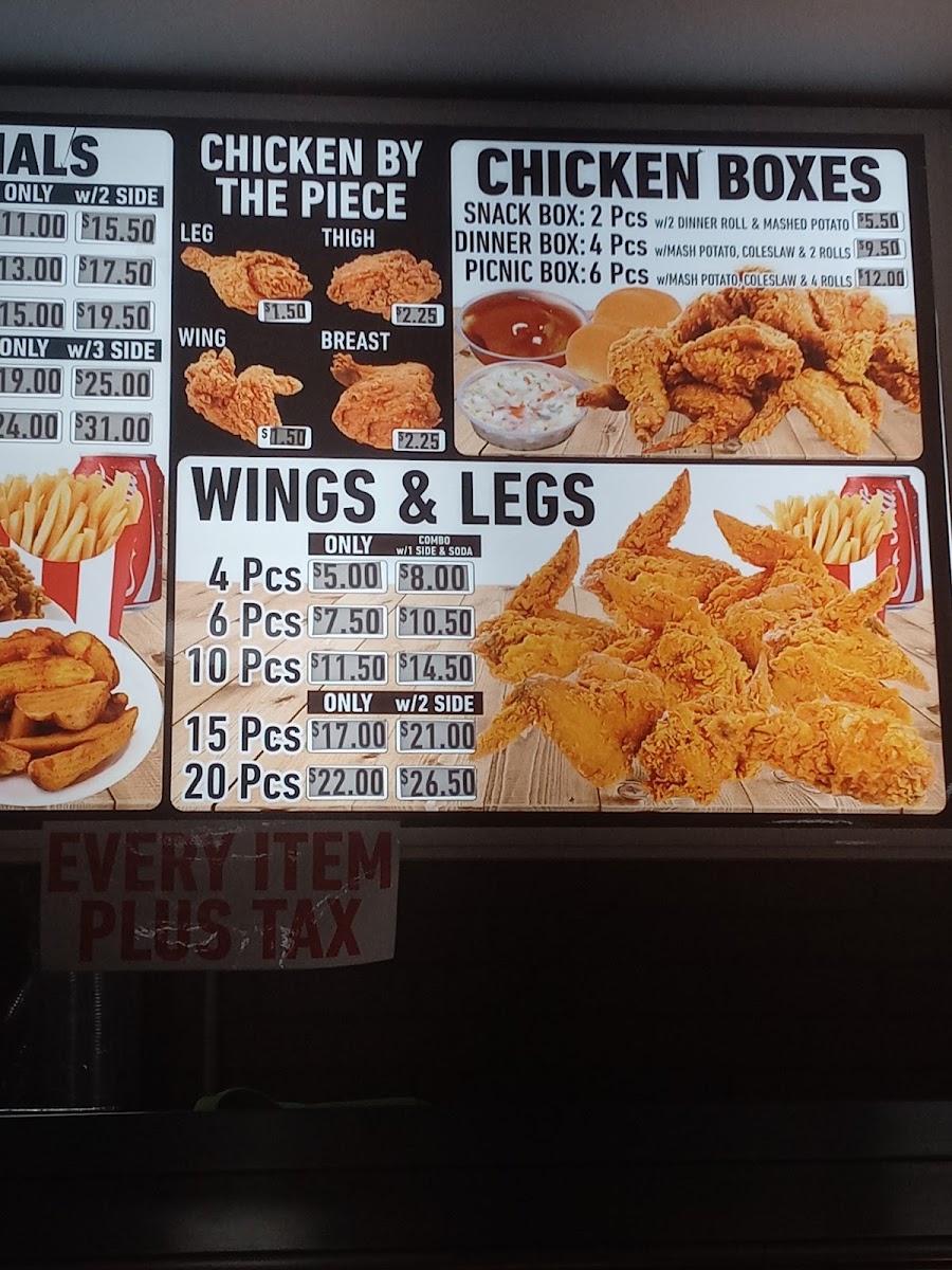 Menu Crown Chicken & Grill-8
