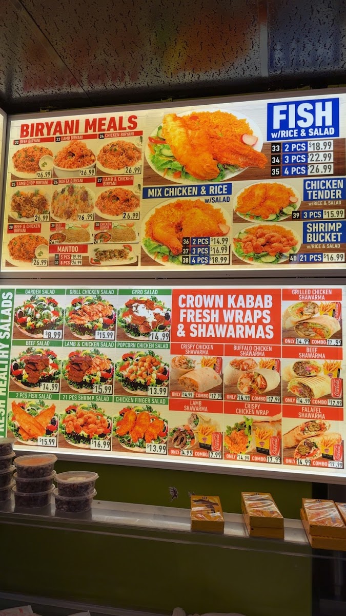 Menu Crown Fried Chicken & Kebab-7