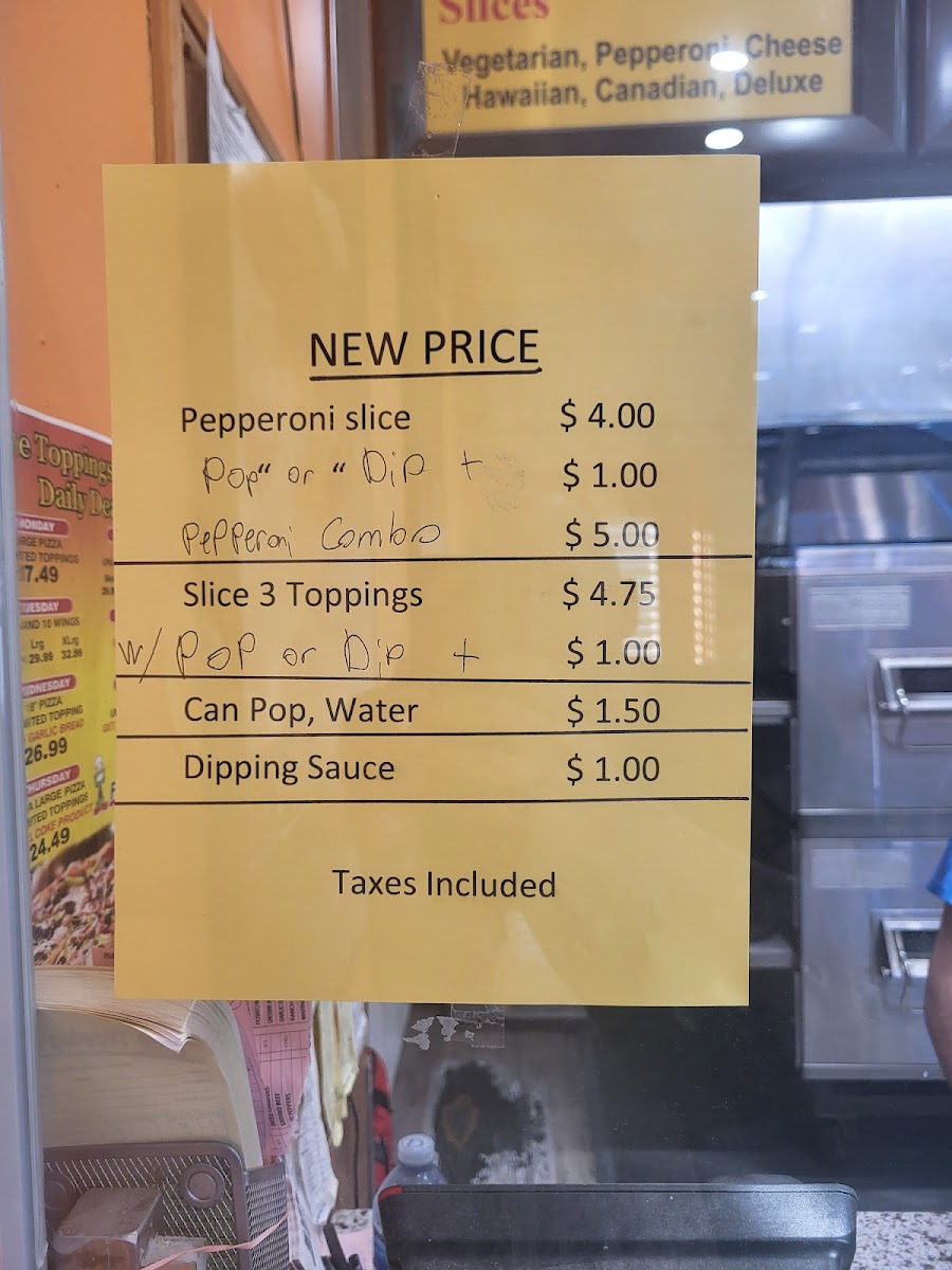 Menu Crown Pizza And Wings-1